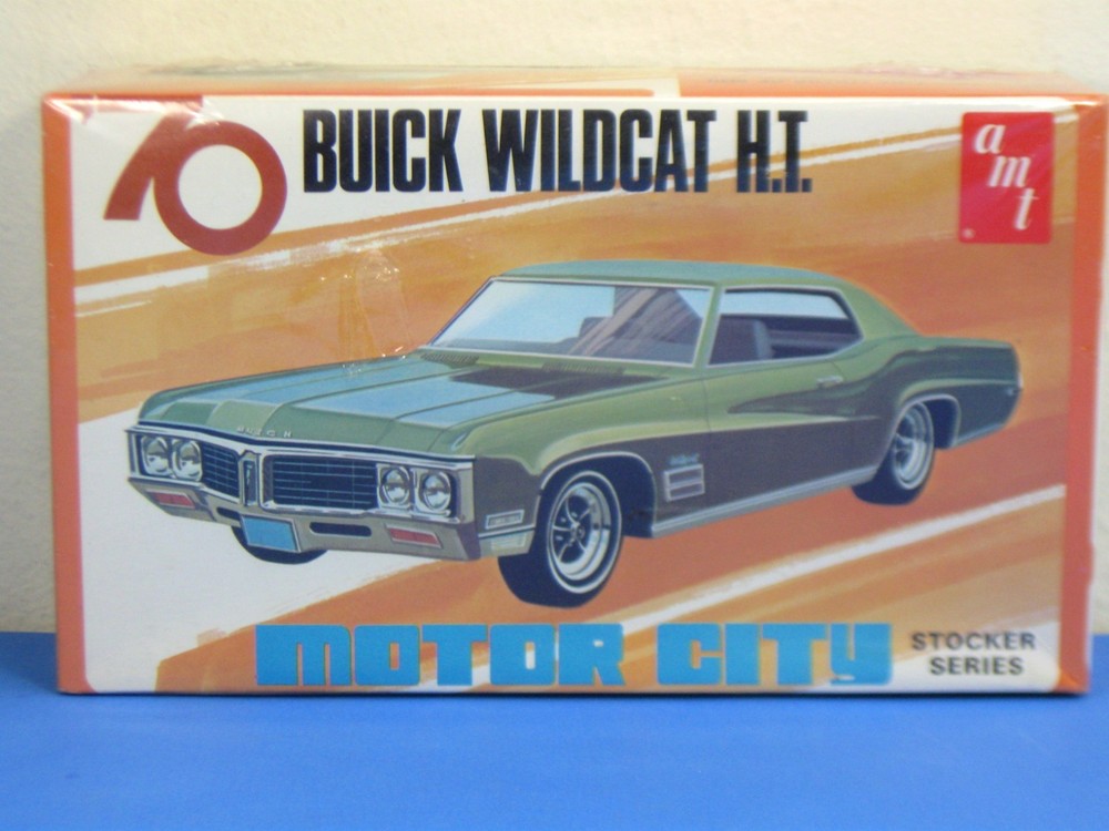 AMT RARE MOTOR CITY STOCKER SERIES 70 BUICK WILDCAT ANNUAL KIT X853 SEALED 1970