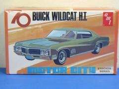 AMT RARE MOTOR CITY STOCKER SERIES 70 BUICK WILDCAT ANNUAL KIT X853 SEALED 1970