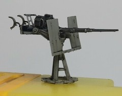 Metallic Details MDR7251 Twin 20 mm Oerlikon fixed mount guns model, scale 1/72
