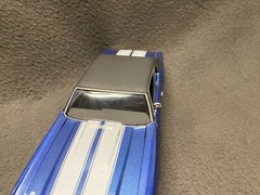 1970 Chevy Chevelle Malibu SS 454 Pro Built Model 1/24 Detailed Trim Blue Black