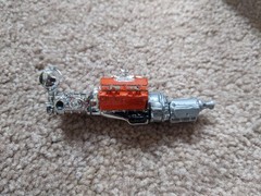 Reissue 2012 Revell Orange Crate ’32 Ford Custom Show Car Hot Rod *Started*