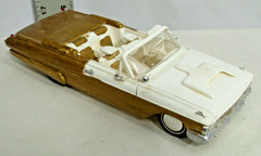AMT 1962 MERCURY MONTEREY CONVERTIBLE CAR CUSTOM MODEL KIT BUILT UP 1:25