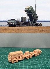 1/144 USA MIM-104F Patriot Air Defense Missile Launcher (PAC-3) Resin Kit