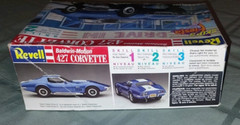 1991 REVELL MODEL BALDWIN-MOTION 427 CORVETTE SKIP FIESTA DRIVE-IN SERIES NIB