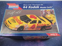 New Open Box #4 Kodak Monte Carlo Model Kit 2448 MonoGram Skill 2 Scale 1:24
