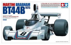 TAMIYA 1/12 Big Scale Martini Brabham BT44B 1975 Plastic Model Kit with Etched P