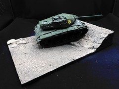 1/35 Scale Military Diorama Base Terrain Display Model Soldiers Figures Diecast