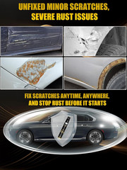 Champagne Gold Car Scratch Repair Touch-Up Paint Pen for Easy Fixes