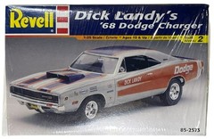 Revell Dick Landy 1968 ’68 Dodge Charger Vintage 1999 1:25 Model Kit NEW SEALED