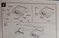 84 CADILLAC COUPE LOWRIDER – HEADLIGHTS – REVELL 4991 – MODEL CAR KIT PARTS LOT
