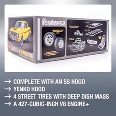 Collectible 1:25 Scale 1969 Chevy Camaro Yenko Model Kit – Kid-Friendly Design