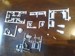 Engine – Stock Or Custom – From ’57 Chevy Bel Air 1957 Monogram 1/24 – Parts
