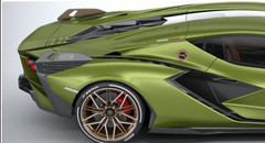 Lamborghini 1:18 Race Car12Classic Concept Custom Built Model24Carousel GREEN