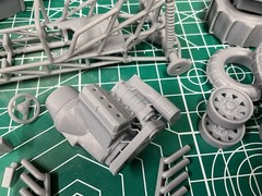 Mud Dragster Hot Rod 1/25