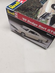 Revell 7603 Scale 1:25 Scale ‘69 Dodge Dart GTS 1969 Mopar New Open Box
