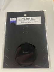 1/24-1/20 Scale Motorsport #6001 3’ Black Ignition Wire .014” Dia