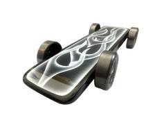 Stunning Pinewood Derby Car! Ultra Fast with Serious Trophy Potential !!