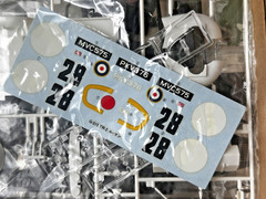 Triumph TR2 Le Mans 1/24 Gunze High-Tech model kit G-515 MINT
