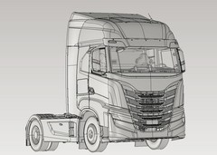 Italeri 1/24 Scale Iveco S-Way Plastic Model Kit IT3963