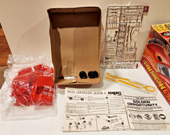 MPC 1969 Mustang Mach 1 Model Kit 1:25 1-0731 New OPEN Box 1984