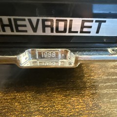 1988 Silverado C 1500 Saber Black 125 Scale Model Car