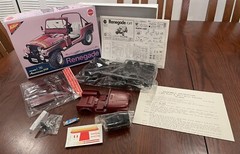 RARE|NICHIMO|Jeep Renegade|4×4 4 Wheel Drive|1:20 Model Kit#MC-2033 No. 9|NIOB