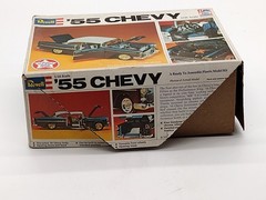 Vintage Revell 55 Chevy Model Kit 1/25 Scale H-1374 Open Box Never Used