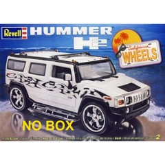 Revell Hummer H2 California Wheels 1:25 Open Incomplete Model Kit