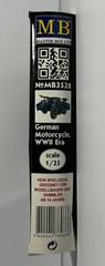MB MB3528 1/35 Scale WWII Era BMW R75 German Motorcycle from 2008