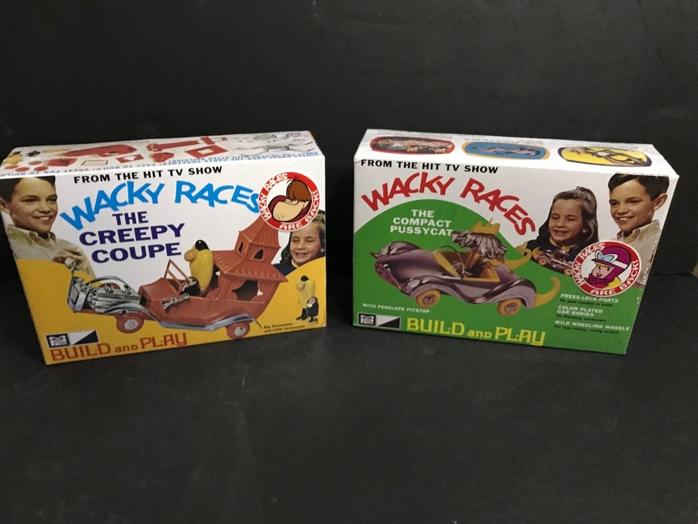 Wacky Races: Creepy Coupe & Compact Pussycat Model Kit