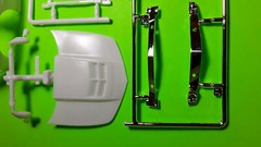 2013 Camaro ZL1 1/25 Hood Body Glass Interior Slot Car Build Model Car Kit Part