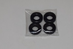 AMT 1966 GREEN HORNET BLACK BEAUTY #1271/12 ⭐PARTS⭐ RUBBER TIRE PACKAGE 1:25