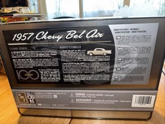 AMT 1957 CHEVY BEL AIR 1/25 MODEL KIT w/100TH ANNIVERSARY COLLECTOR TIN SEALED