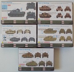 1/144 Dragon Mini Armor Set (#01, 02, 03, 04 & 05) with bonus Karl Sealed MIUB