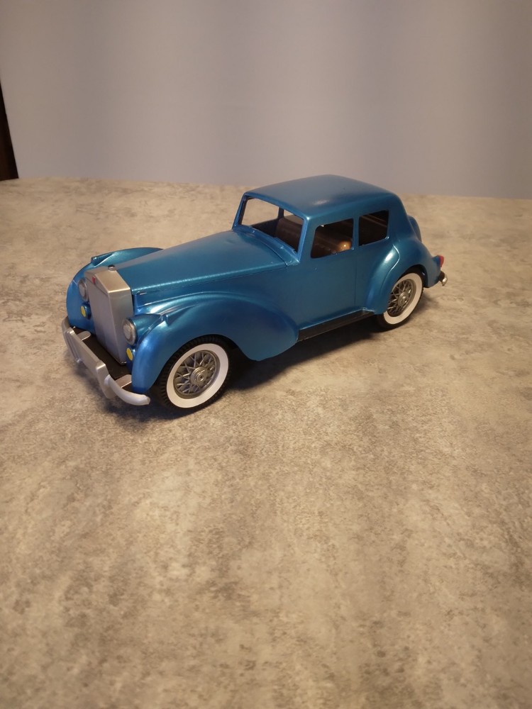 IDEAL ITC LATE 1930S STYLE ROLLS ROYCE 1:24 BUILT PAINTED DETAILED MODEL C.1950S