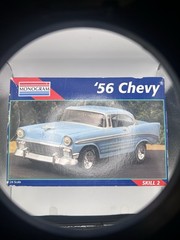 Monogram ’56 Chevy Vintage 1995 Model Kit NEW #2239 1956 Chevrolet Bel Air