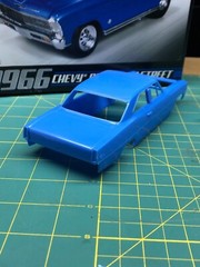 Chevy II 66 NOVA Hard BODY Slot Car? 1:25 AMT Search LBR Model Parts 4 MORE