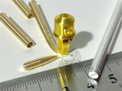 1/35 German Emil Tank Metal Gun Barrel+Shells Detail-up Part for Trumpeter 00350
