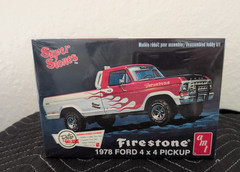 AMT Super Stones 1978 Ford 4×4 Pickup Firestone 1:25 Model Kit AMT858/12