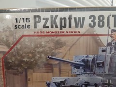 Panda #16001 1/16 German WWII Pz.Kpfw.38(t) Ausf E/F Tank