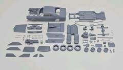 ABS-LIKE RESIN 3D PRINTED 1/18 1968 AMC JAVELIN FULL KIT
