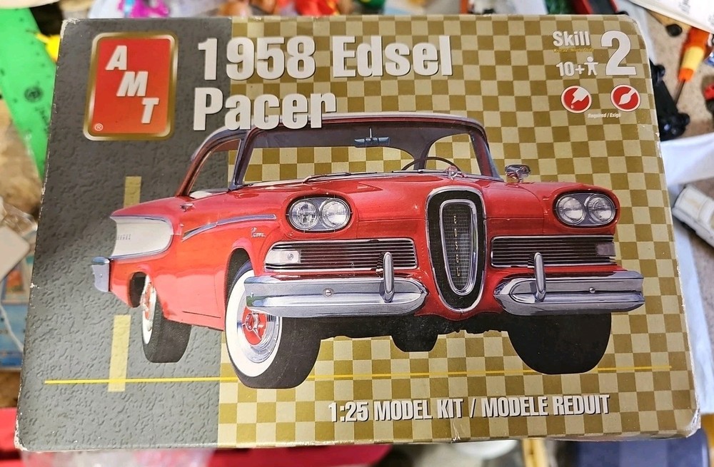 AMT 1958 Edsel Pacer Kit # 31979 Bags Factory Sealed 1:25 Bin BH