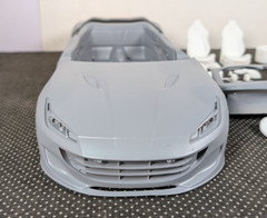 Ferrari Portofino Model Kit Scale 1/12 or 1/8