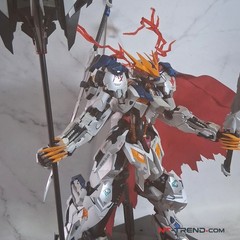 [PRICE REDUCED] PG Barbatos Custom Painted Gunpla Urethane High Gloss Metallic