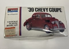 Vintage 1979 Monogram 1939 39 Chevy Coupe 1/24 Scale Car Model Kit 2256 NEW