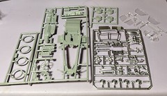 Monogram JAGUAR XK120 1/24 Metal & Plastic Model Kit No. 6103 1979 Opened