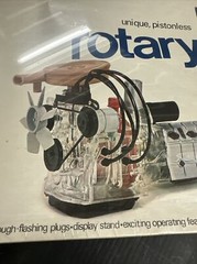 Entex Wankel Mazda Rotary Engine Motorized Model 8201 NOS In Plastic (st1043)