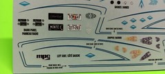 1980 Monte Carlo Class Action MPC 1/25 Custom Show Car Pin Stripes Emblems