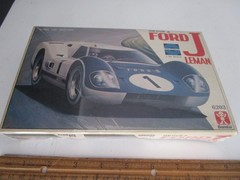 Vintage Bandai 1/32 Scale Ford J Kit No. 6203 Wind Up Motor Nearly Complete