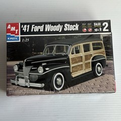 AMT ERTL 1941 Ford Woody Stock 1:25 30051 Model Kit Factory Sealed NIB (2001)
